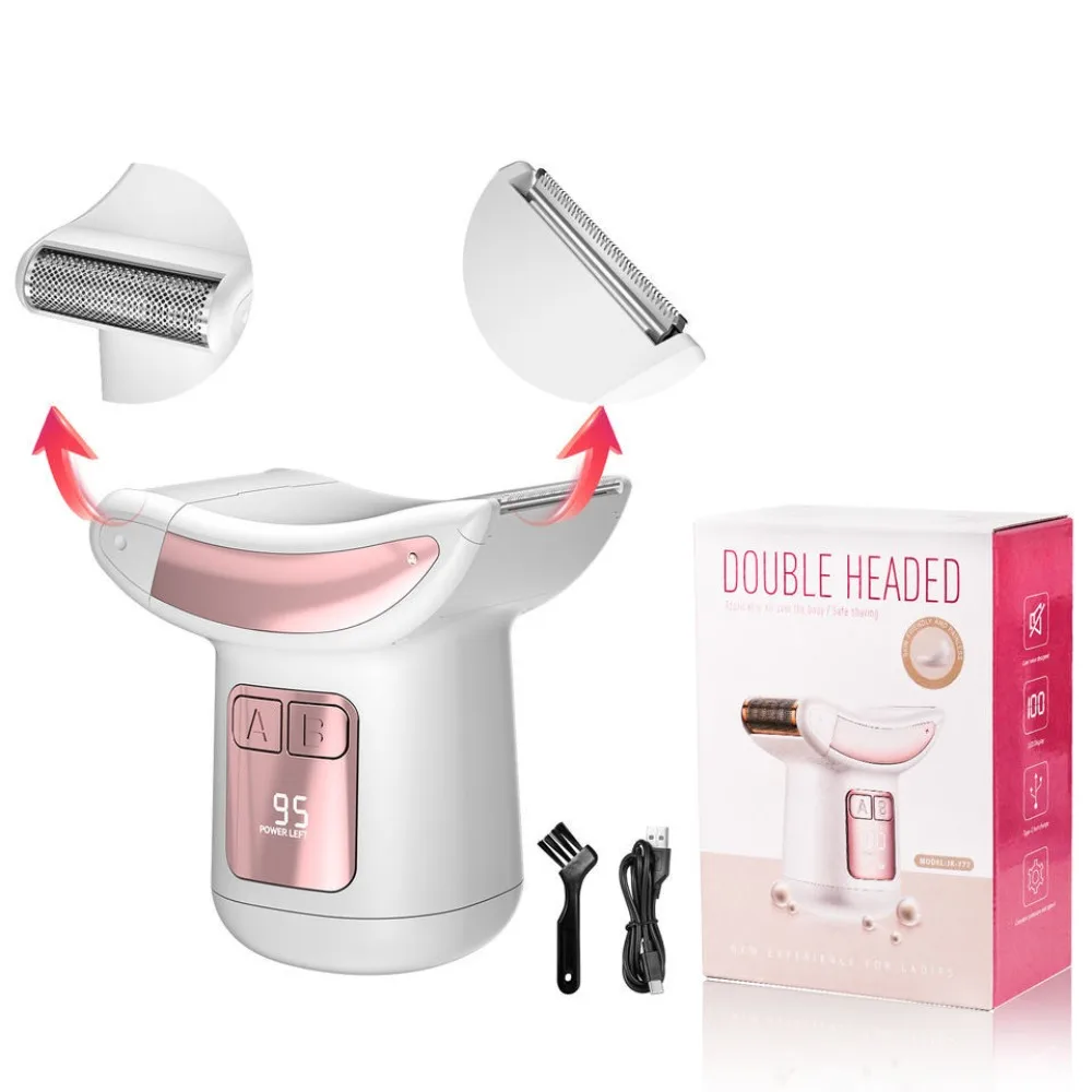 Reciprocating Electric Shaver, Retractable Portable Mini Beard Razor for Men Home Travel Use