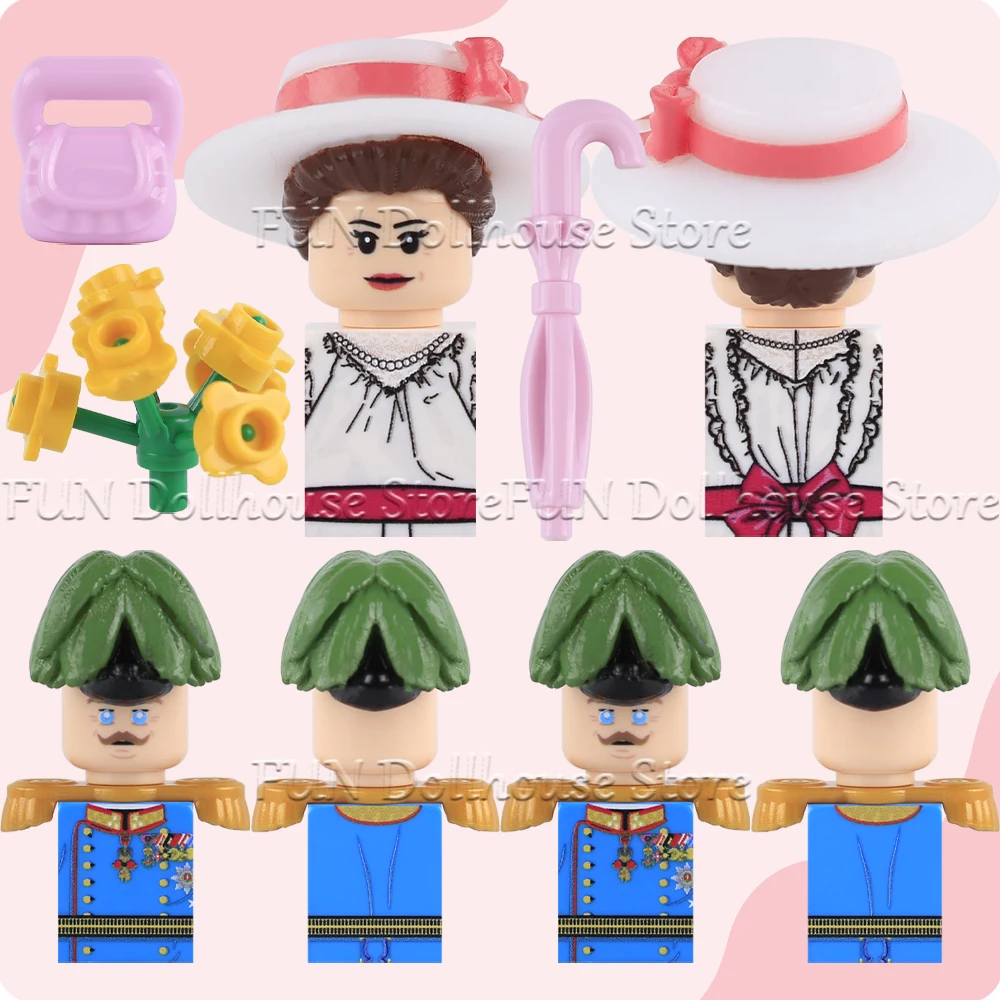 

Конструктор «Историческая военная армия Австрии и Венгрии: Фердинанд и Архидуки» (Первая мировая война), фигурки солдат, аксессуары, кирпичики, игрушки, подарки