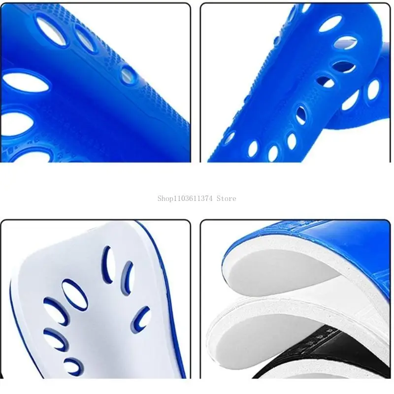 

2lots Football Shin Pads Breathable Adults Leg Sleeve Soccer Shin Guards Pads for Cycling Running