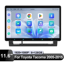 JOYING Upgrade 11.6 Inch Android Car Radio Stereo Multimedia Video Player For Toyota Tacoma 2005-2015 With Apple CarPlay