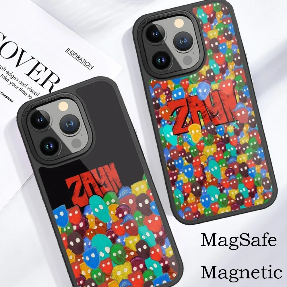 Nobody Is Listening ZAYN Phone Case For iPhone 15 14 13 12 11 Pro Max Plus Phone Magnetic for Macsafe Cases Cover