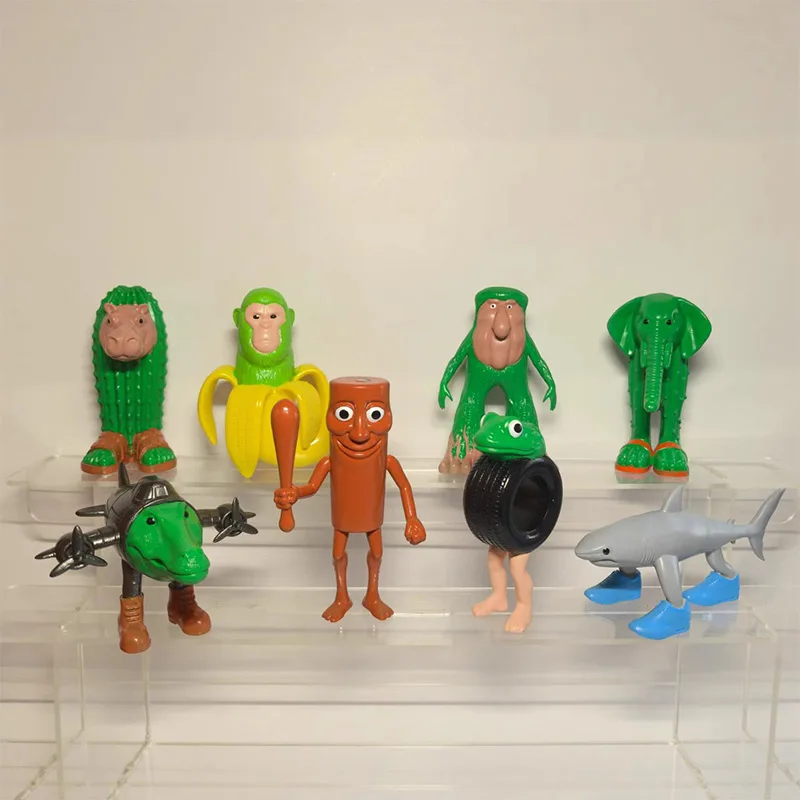 

Tung Tung Sahur Tralalo Shark Bombardinocrocodilo Arm подвижная аниме-фигурка Коллекционная Brain Rot по индивидуальному заказу