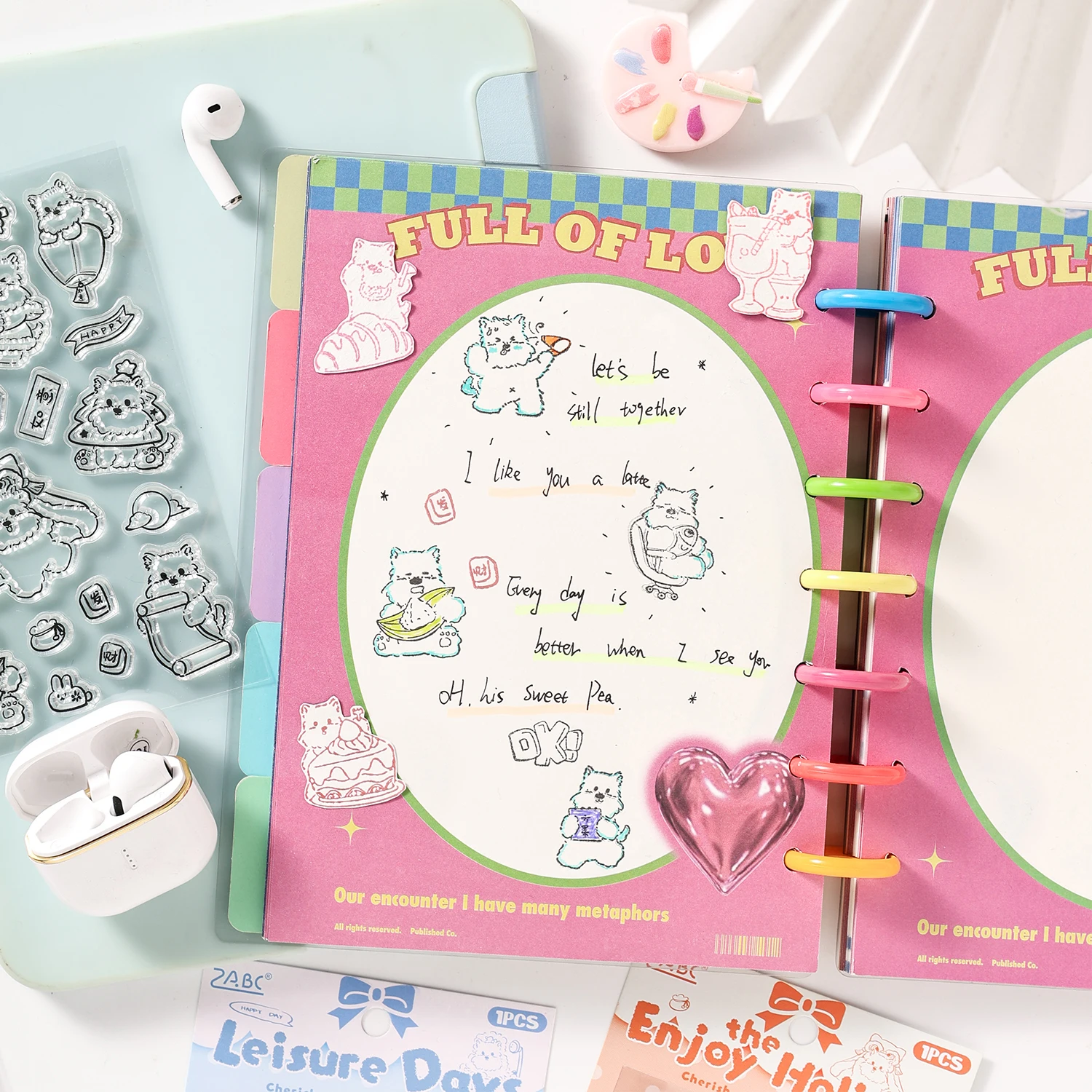1Pcs Cute Westie Dog Clear Silicone Stamp, Food & Office Themed Rubber Stamp view 6