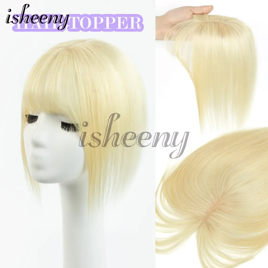 8-14 بوصة الشعر البشري توبر ملحقات سلس مستقيم خصلات شعر للنساء فروة الرأس الطبيعية لإخفاء الشعر الصلع أو الأبيض