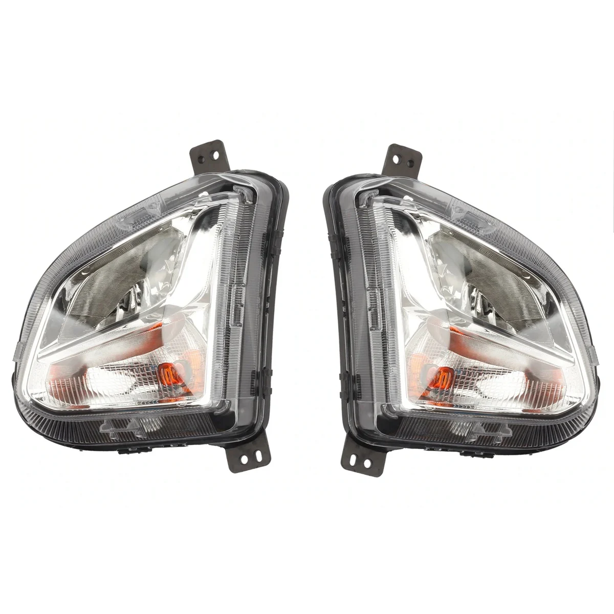 Front Fog Lamp Left Right Signal Light Transparent Lampshade for Chevrolet Equinox