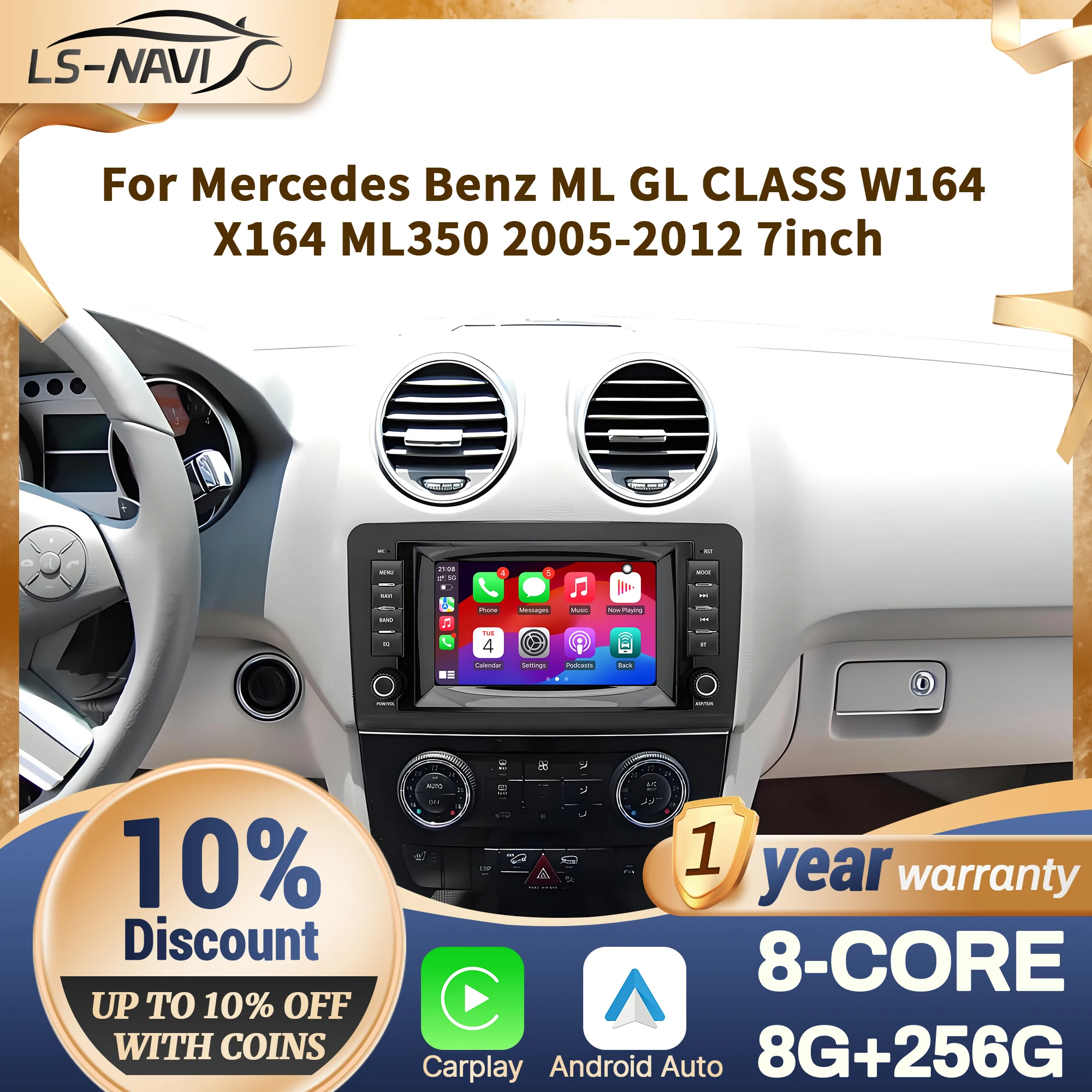 7 Inch Android 14 C… - image