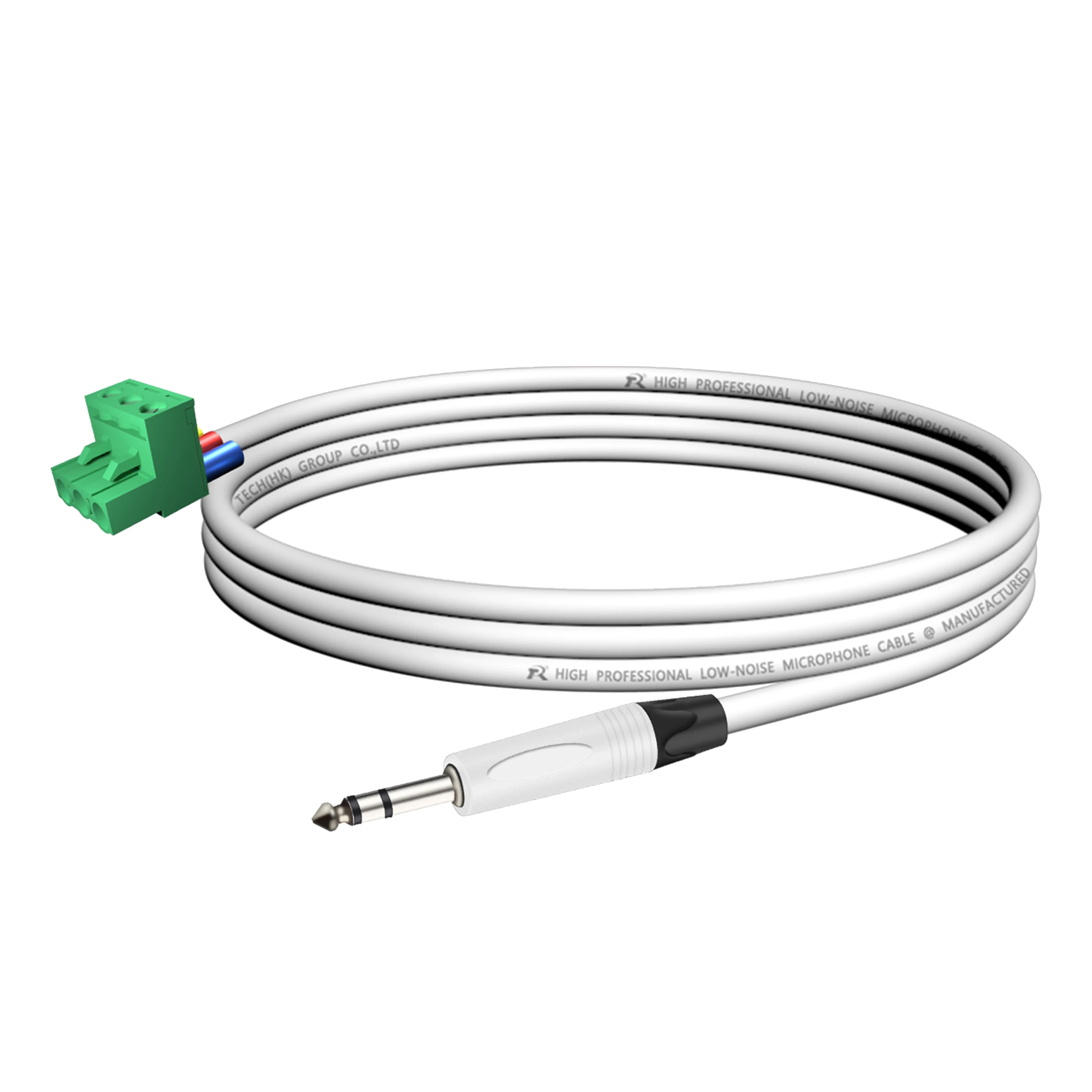 Präzise 6,35-mm-TRS-Verbindung, reibungslose Übertragung, robuste Anschlussanpassung und langlebige Verarbeitung für professionelle Audiointegration. – Detail 20