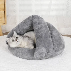 Cat Beds Triangle Nest Pet Puppy Dog Beds Cats Products House Bed Supplies Dogs Things Sofa Accessories