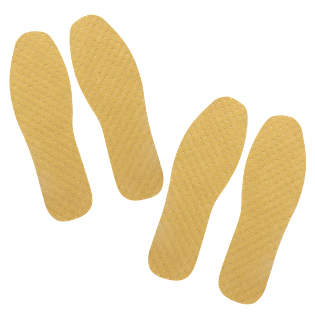 2Pairs الخيزران الفحم النعال المتاح تنفس امتصاص العرق إدراج حذاء للرجال النساء حجم 43 السفر #3