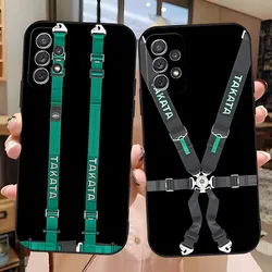 Takata Harness Camouflage Phone Case for Samsung S23 Ultra S24 S22 S20 Fe S21 Plus Galaxy A54 A34 A24 A53 M54 Note 20 Back Cover