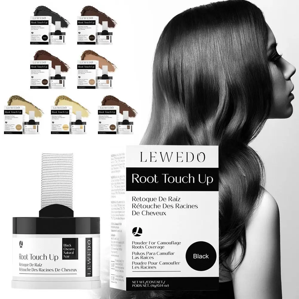 مسحوق خافي عيوب خط الشعر الطبيعي الفوري أداة مسحوق شعري مملوءة تعزيز ماجيك شعري ماكياج الانفجارات مقاوم للماء Sh G6P6 #3