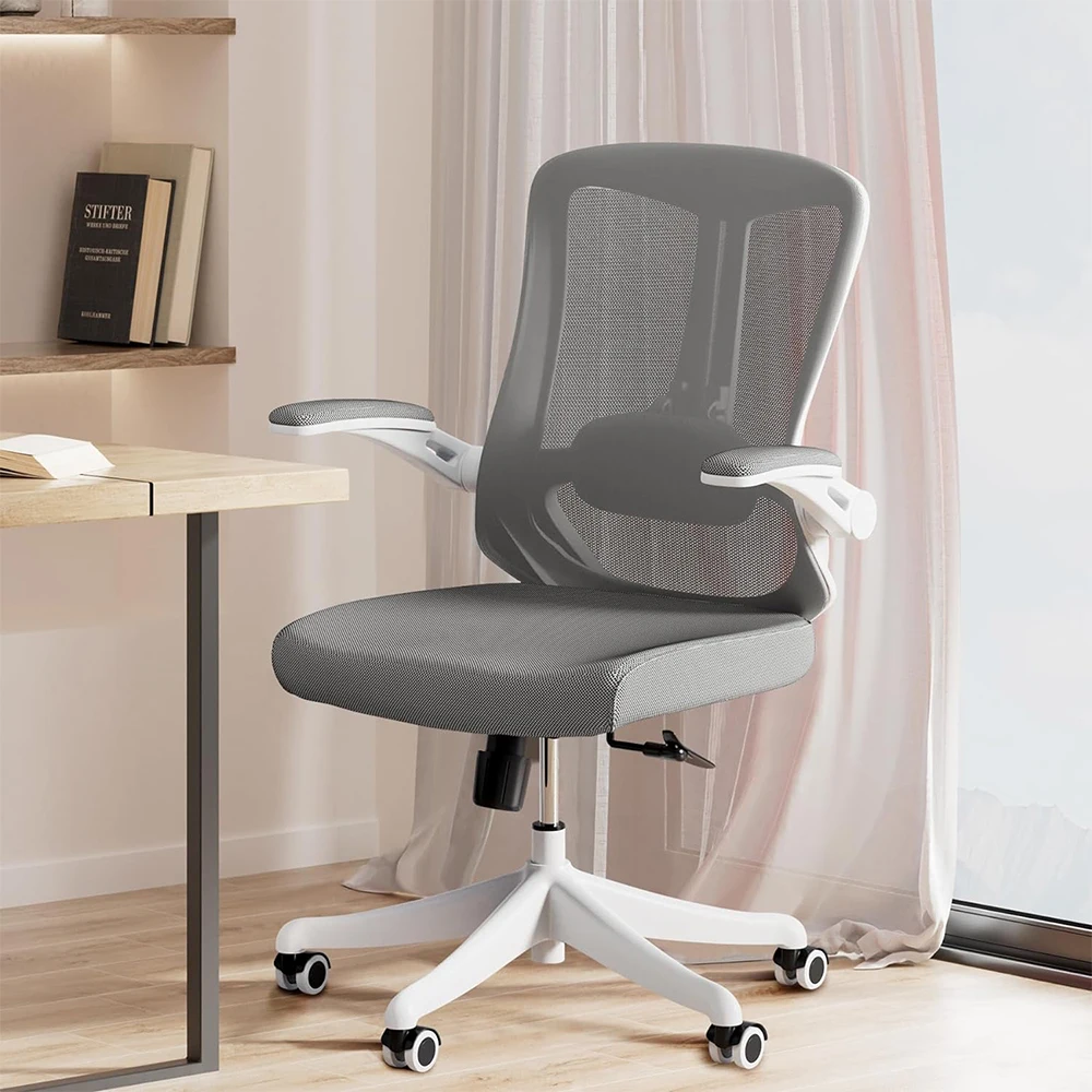 

Office chair capacity 350 pounds (about 158.8 kg), ergonomically comfortable home table and chair, mid-back play chair
