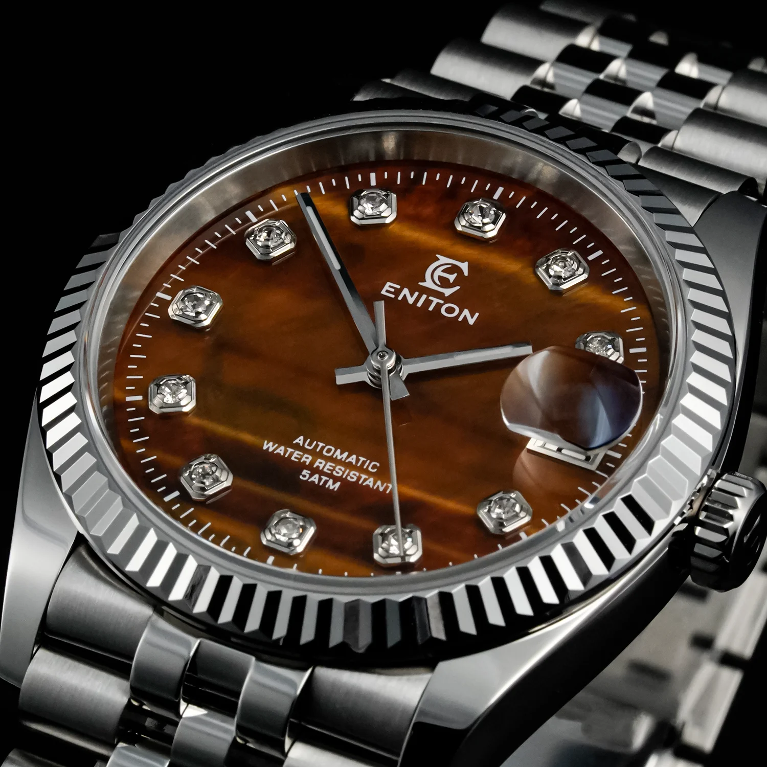 ENITON 36mm Stone Dial Mechani - Stones Watches & Jewelry In Sweden Ab ulasan dan harga