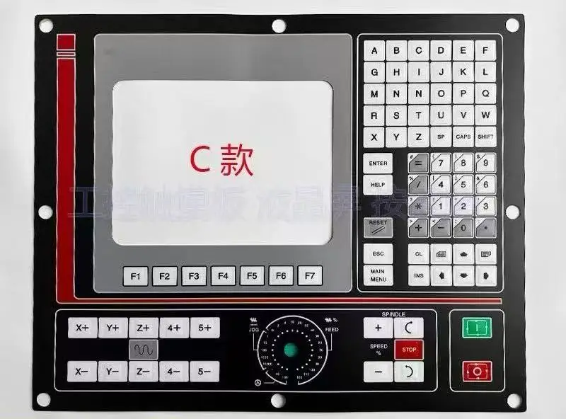 New Replacement Compatible Touch Membrane Keypad For FAGOR 8025T 8025GP CNC 8025 GP-I