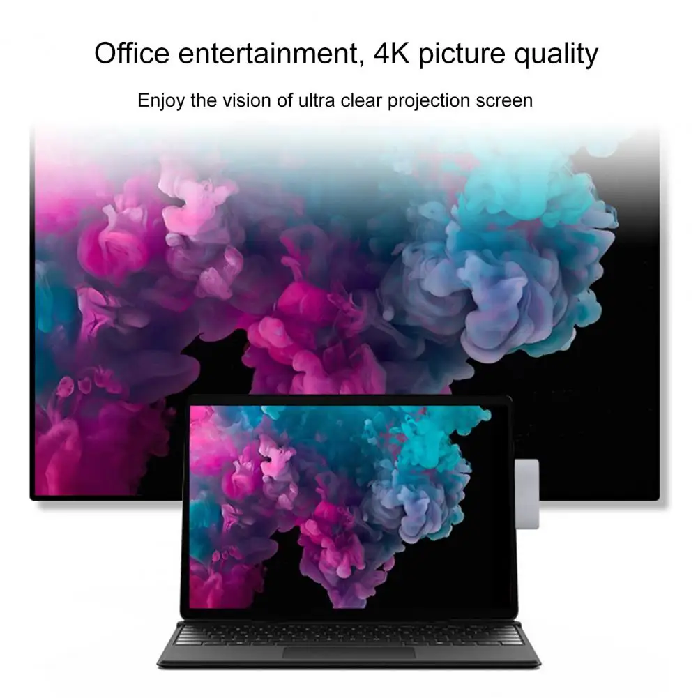 Convenient Space-saving Multifunctional 5 in 1 USB2.0/3.0 Port HDMI-compatible TF/SD-Card Expansion Docking Station