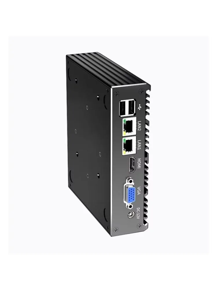 Fanless CPU N2930 Industrial Computer Quad-core Gigabit Dual Network Double String MiniPC Industrial Computer
