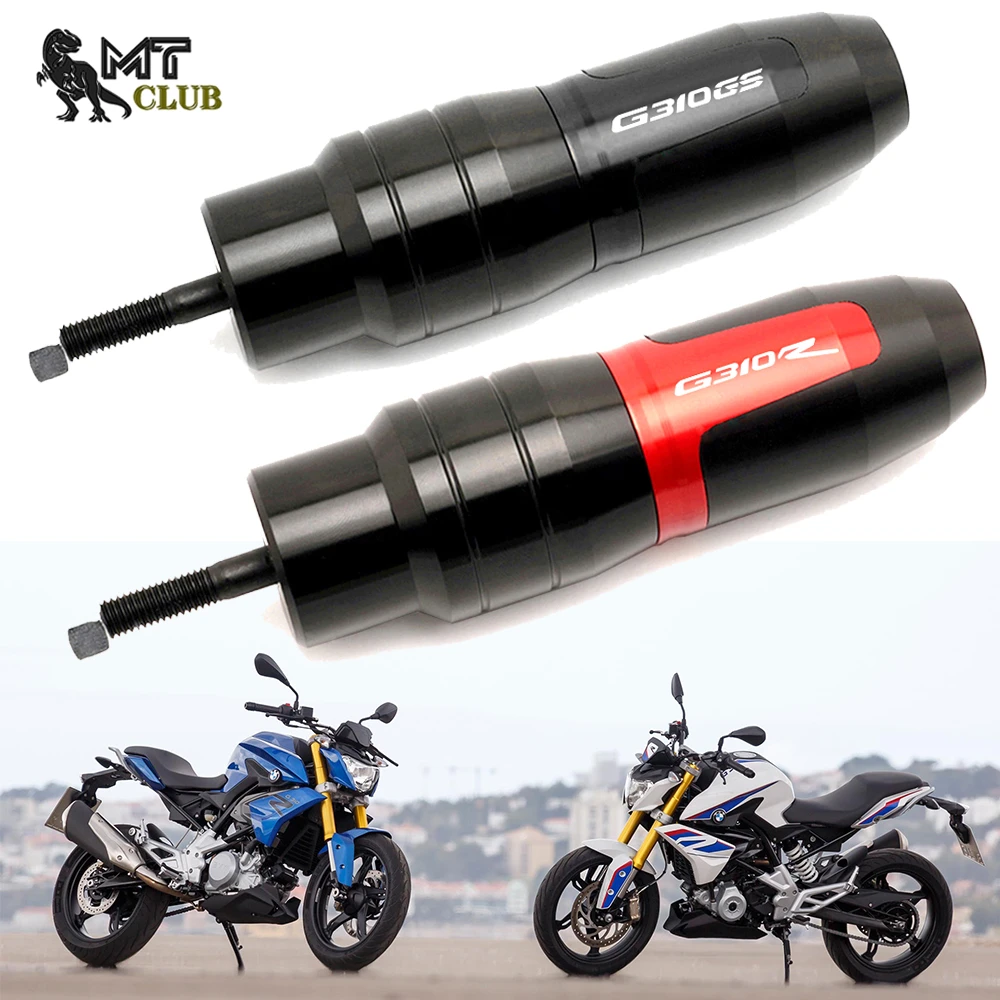 For BMW G310R G310GS G 310 R G 310 GS 2017-2022 Motorcycle CNC Accessoires Falling protection Exhaust Slider Crash Pad Protector