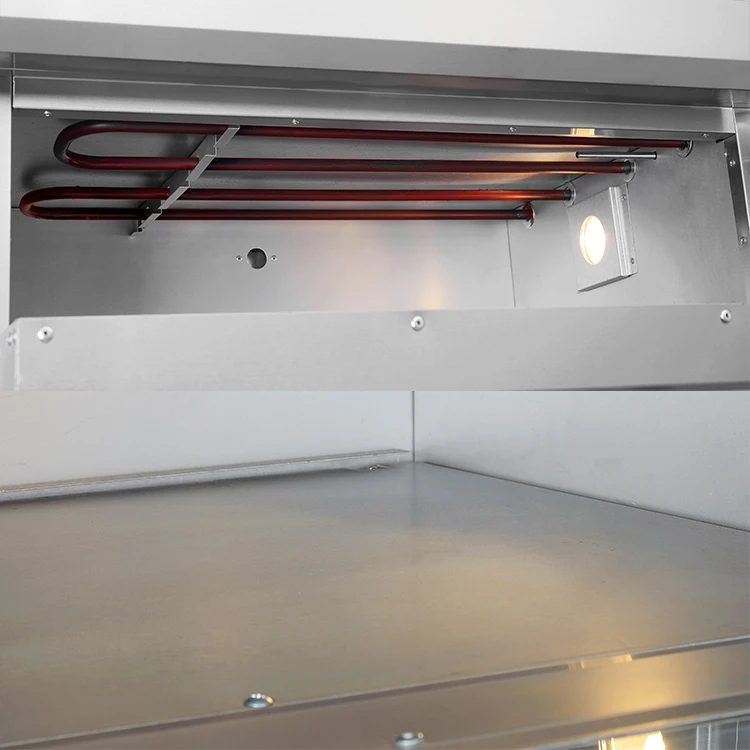 فرن كهربائي للتحكم في المقبض، فرن كهربائي ذو سطح واحد لتقديم الطعام المنزلي والتجاري