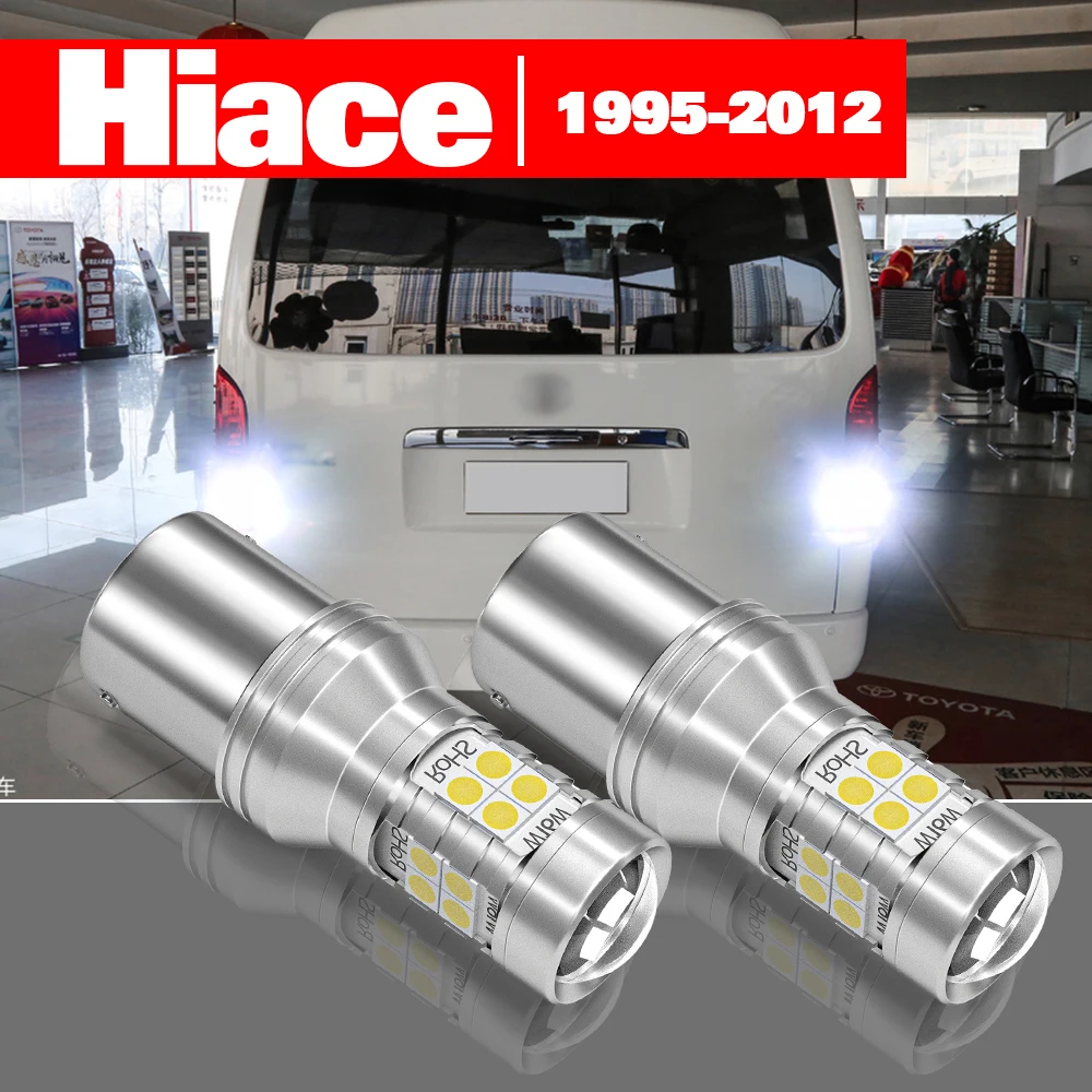 

For Toyota Hiace 1995-2012 2pcs LED Reverse Light Backup Lamp Accessories 2001 2002 2003 2004 2005 2006 2007 2008 2009 2010 2011