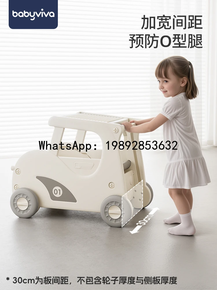 Baby Walker Stroller Multifunctional Anti-O-Leg Baby Walking Aid