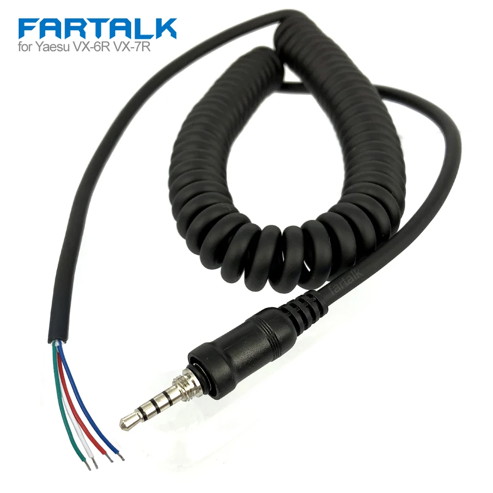 Speaker Mic Micorphone Cable For Yaesu Vertex VX-6R VX-7R FT-270R FT-277R VX-120 VX-127 VX-170 Walkie Talkie Accessories