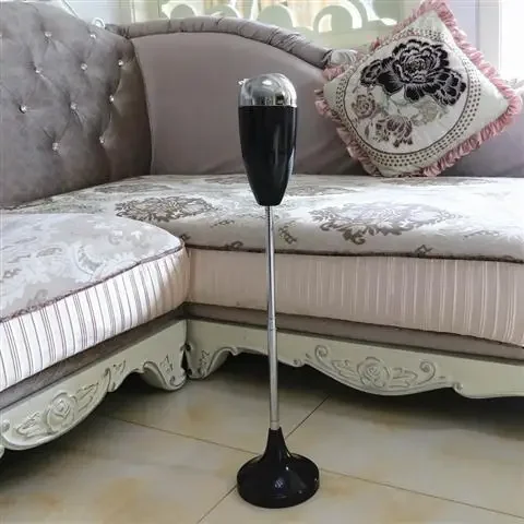 Bathroom Living room ashtray with cover Creative fashion Personality Bedroom Toilet Retractable floor-to-ceiling vertical