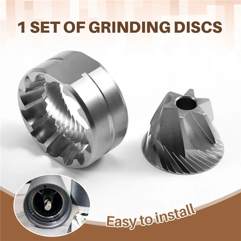 ABVI-에스프레소 매니아의 선택: 정밀한 수동 커피 분쇄를 위한 38Mm 원추형 버