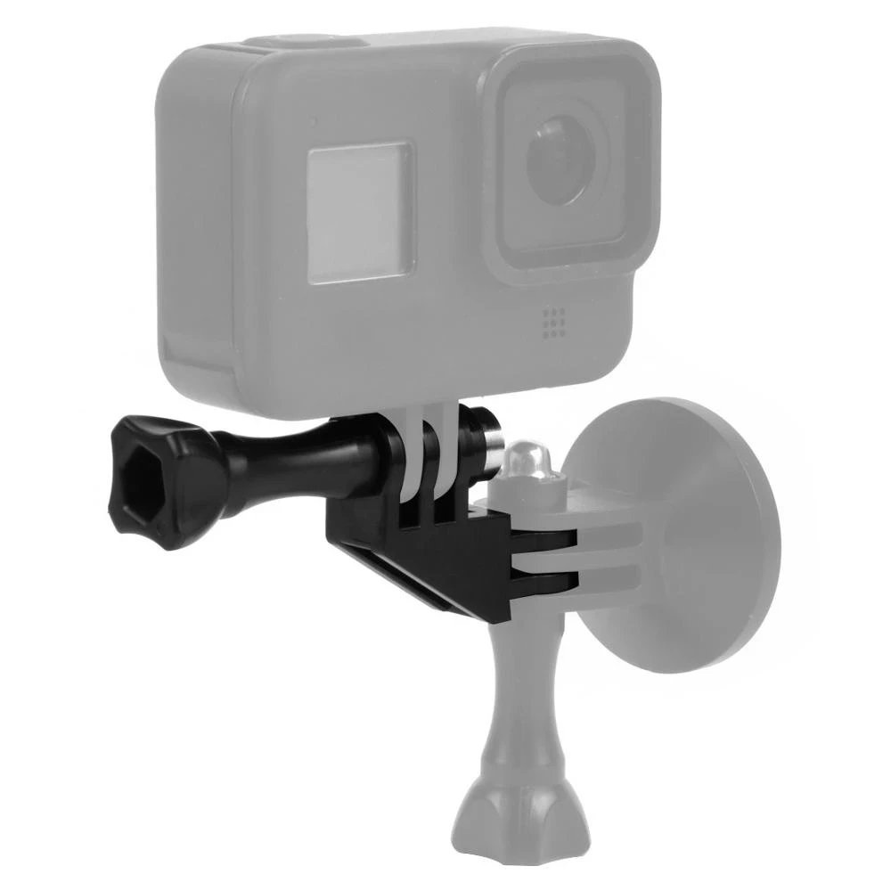 LANBEIKA Vertical Shoot Mount regolazione adattatore a 90 gradi braccio di conversione multiplo per Gopro Hero 12 11 10 SJCAM DJI OSMO Action 4 3