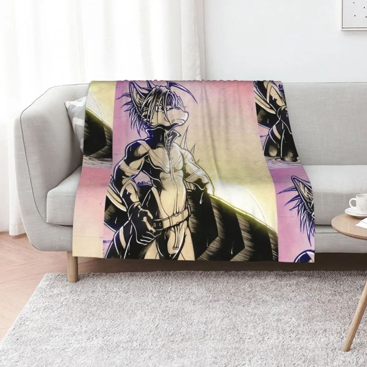 

Wyvern Surfin' Throw Blanket Luxury Throw Cute Plaid Vintage Warm Blankets