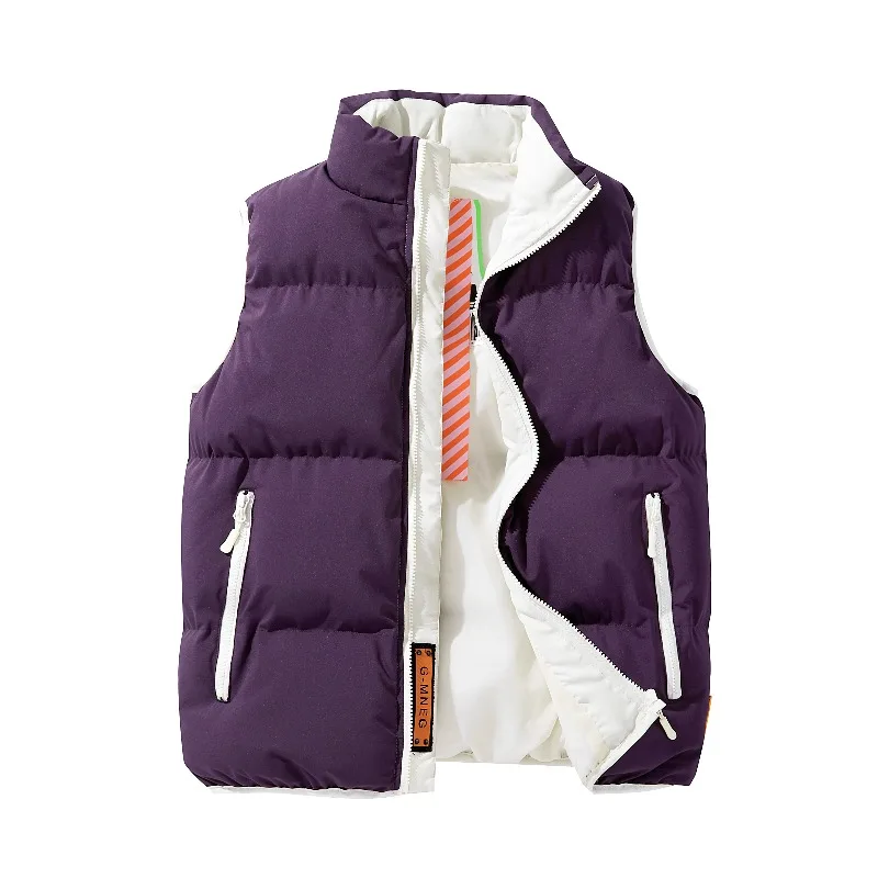 เสื้อกั๊กคู่รัก แฟชั่นอเนกประสงค์ กันลม ระบายอากาศได้ดี อุ่นสบาย ไม่มีแขน สำหรับผู้ชาย รุ่นใหม่ ฤดูหนาว สำหรับกิจกรรมกลางแจ้ง คุณภาพสูง สำหรับเล่นกีฬาและพักผ่อน