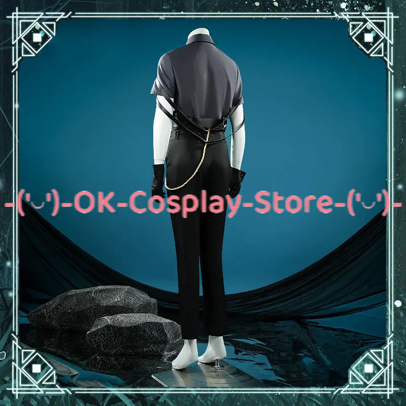 Game Nu Carnival Kuya Cosplay Costumes Halloween Carnival Uniforms Anime Clothing Fancy Party Suit With Cloak Custom Made