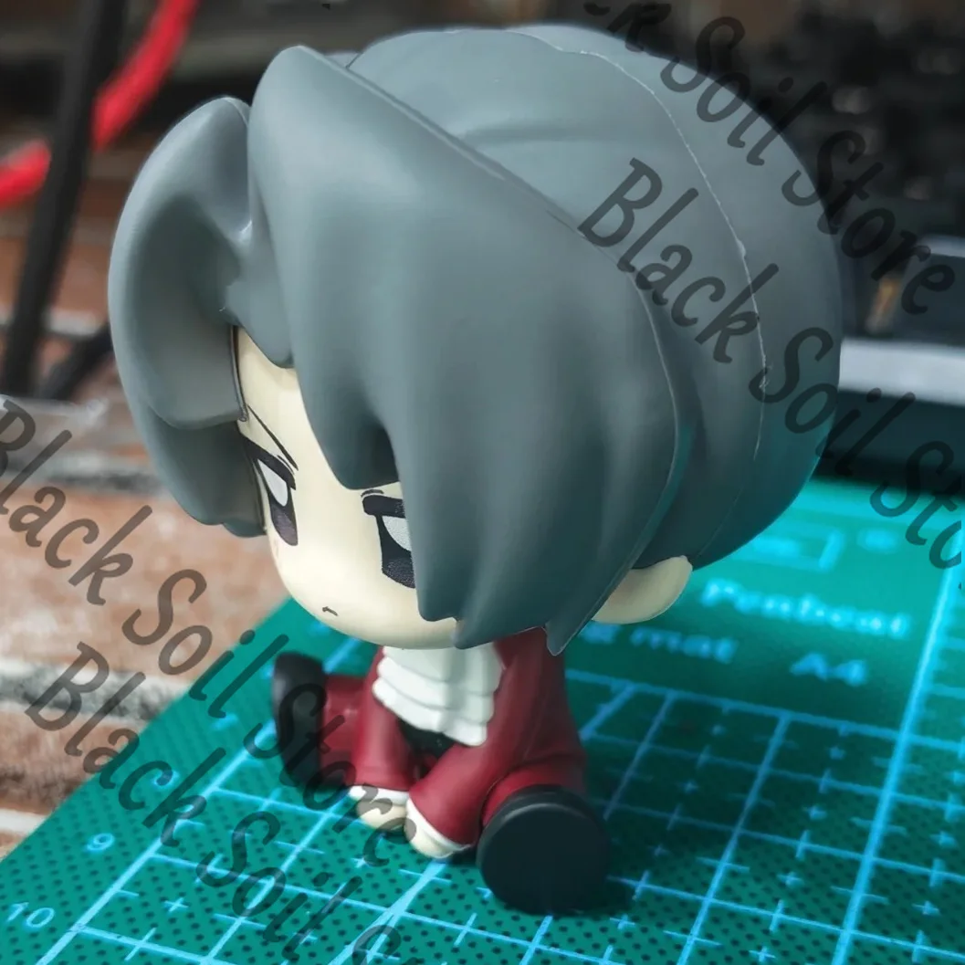 Figurine de dessin animé Ace Attorney Miles Edgeworth Cosplay Doujin Maumet, décoration, ornement, collection mignonne, cadeaux