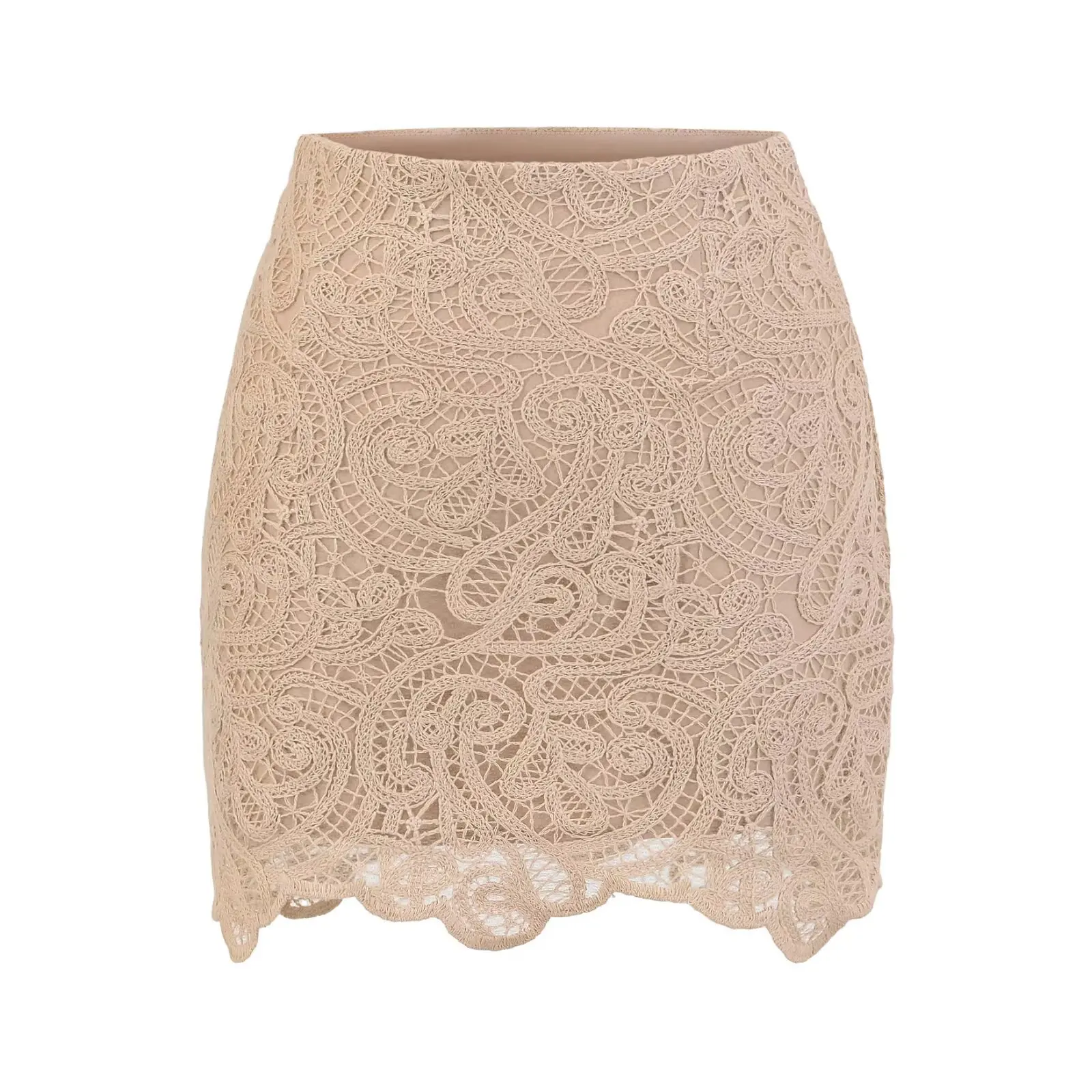 Pure Desire Sexy Spitze Hohe Taille Abnehmen ort Rock frauen Sommer High Faion Personali Spicy Girl Body ein Rock