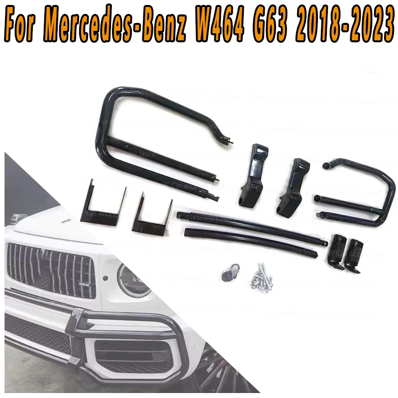 For Mercedes-Benz W464 G63 2018 2019 2020 2021 2022 2023 Front Bar Surrounding Bumper Front Guardrail Bumper Accessories