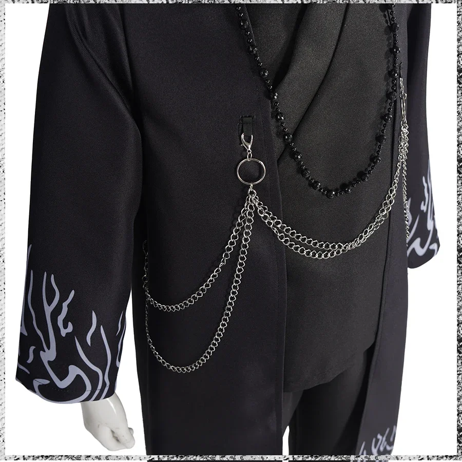 Cosplay Costumes for Kids Adults Boys Jinu Uniform Kimono Set Halloween Party Outfits - view 6