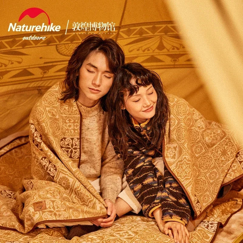 

Naturehike-Outdoor Кемпинг Теплое шерстяное одеяло, шерстяная шаль Многофункциональное одеяло Открытое одеяло Сад Крытый отдых Теплый ковер