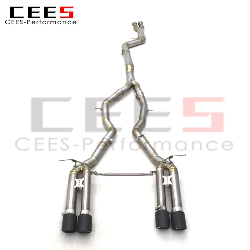 

CEES outlet Newest Titanium exhaust pipes For BMW M3/M4 F80/F82/F8X 3.0T 2015-2019 Racing Car Catback Exhaust Systems