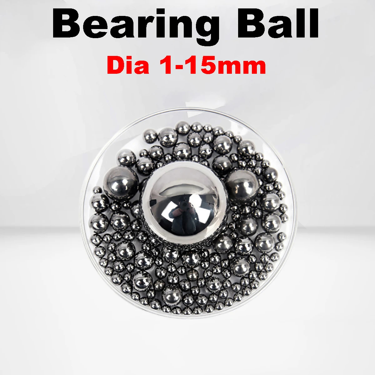 

GCR15 Bearing Ball High Precision Solid Stainless Steel Balls Bearing Steel Ball Slingshot Hunting Small Ball