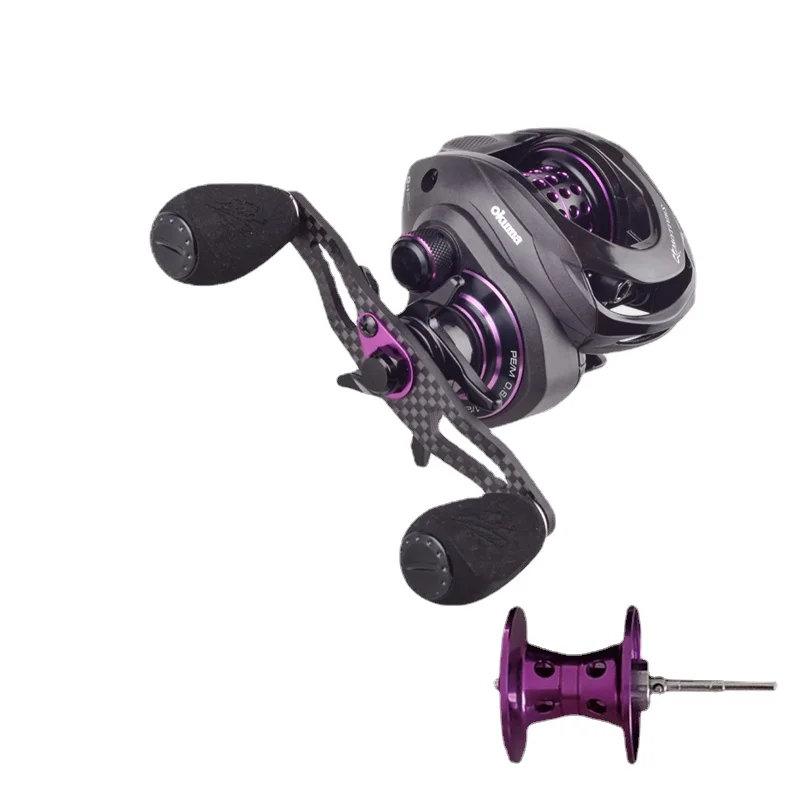 

OKUMA Swallow 180 Low Profile Baitcast Fishing Reel with a Spare Deep Spool