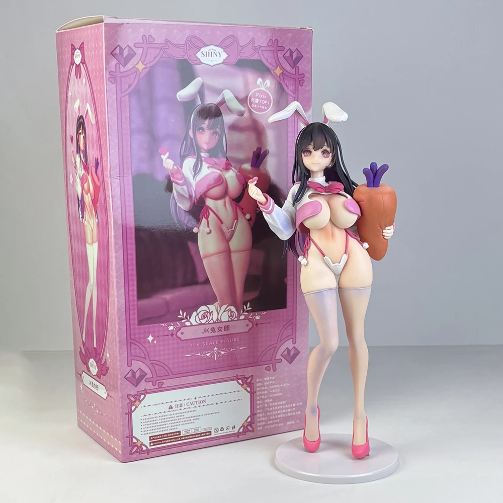 أنيمي POPQN AniMester JK Shiny Bunny Ver. 1/7 PVC ألعاب شخصيات الحركة نموذج جمع دمية هدية 28 سنتيمتر