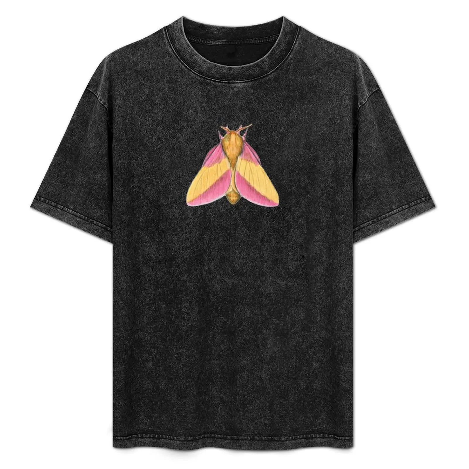 

Rosy Maple Moth 2 (Dryocampa rubicunda) T-Shirt Work Wear Short Sleeve T-Shirt