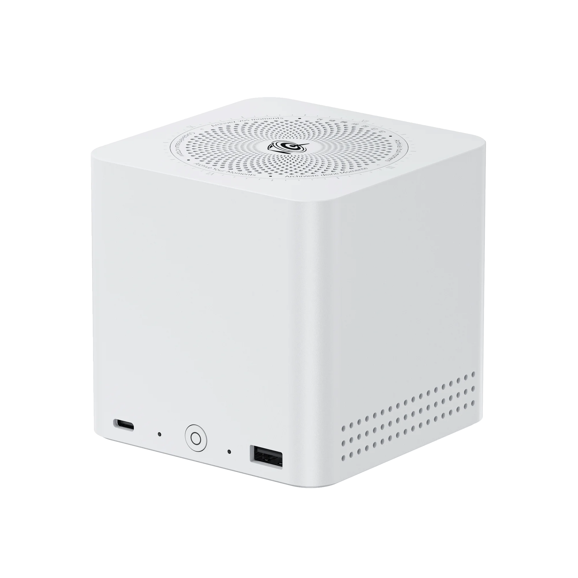 Beelink ME mini hôte NAS Intel Twin Lake N150 LPDDR5 12GB 4800MT/s 64GB eMMC s OS Multiple WiFi6 BT5.2 routeur souple de stockage à domicile