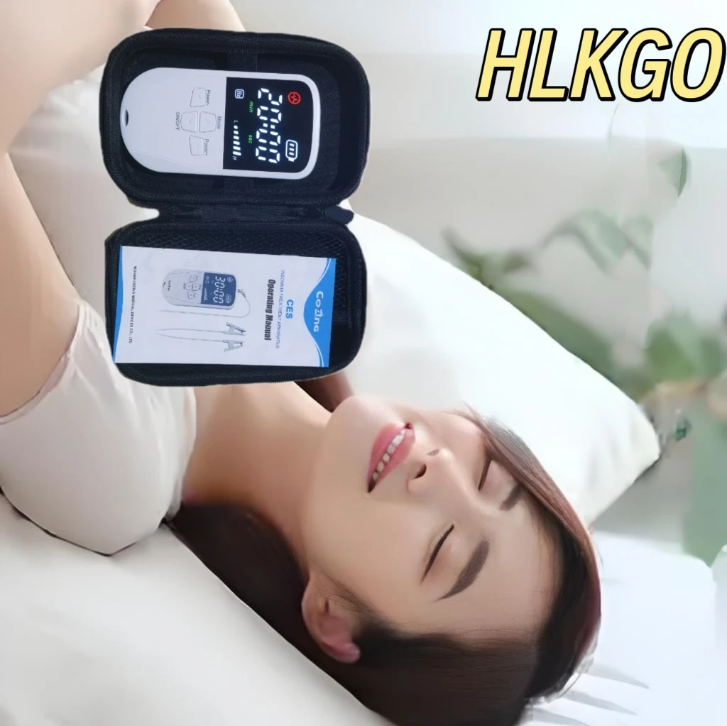 

Portable CES Sleep Therapy Machine CE Cleared Device for Insomnia, Anxiety & Migraine Relief