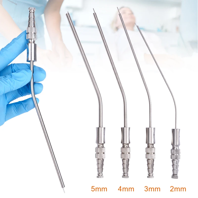 

1pc Dentistry Stainless Steel Weak Straw Implants Sucker Pipettes Dental Surgery Tools Oral Cavity Suction Tube 2mm/3mm/4mm/5mm