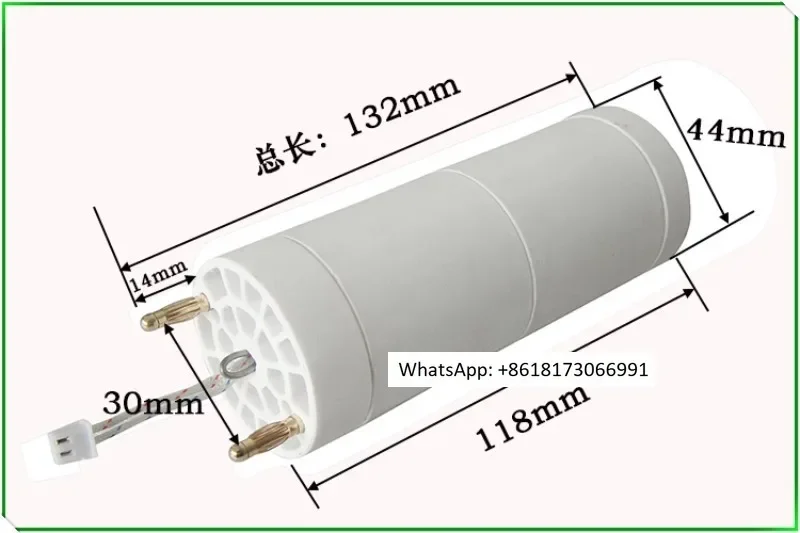 

Industrial hot air heater ceramic heating core nickel chromium aluminum gun core high-power heating core