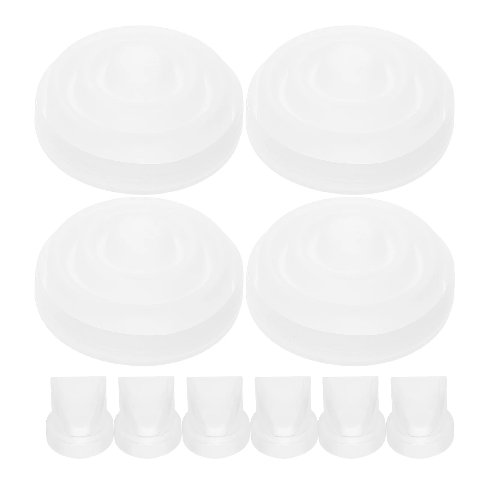 

1 set Breast Pump Accessories Silicone Diaphragm Flange Replacements Portable Efficient Sealing Easy Maintenance Optimized