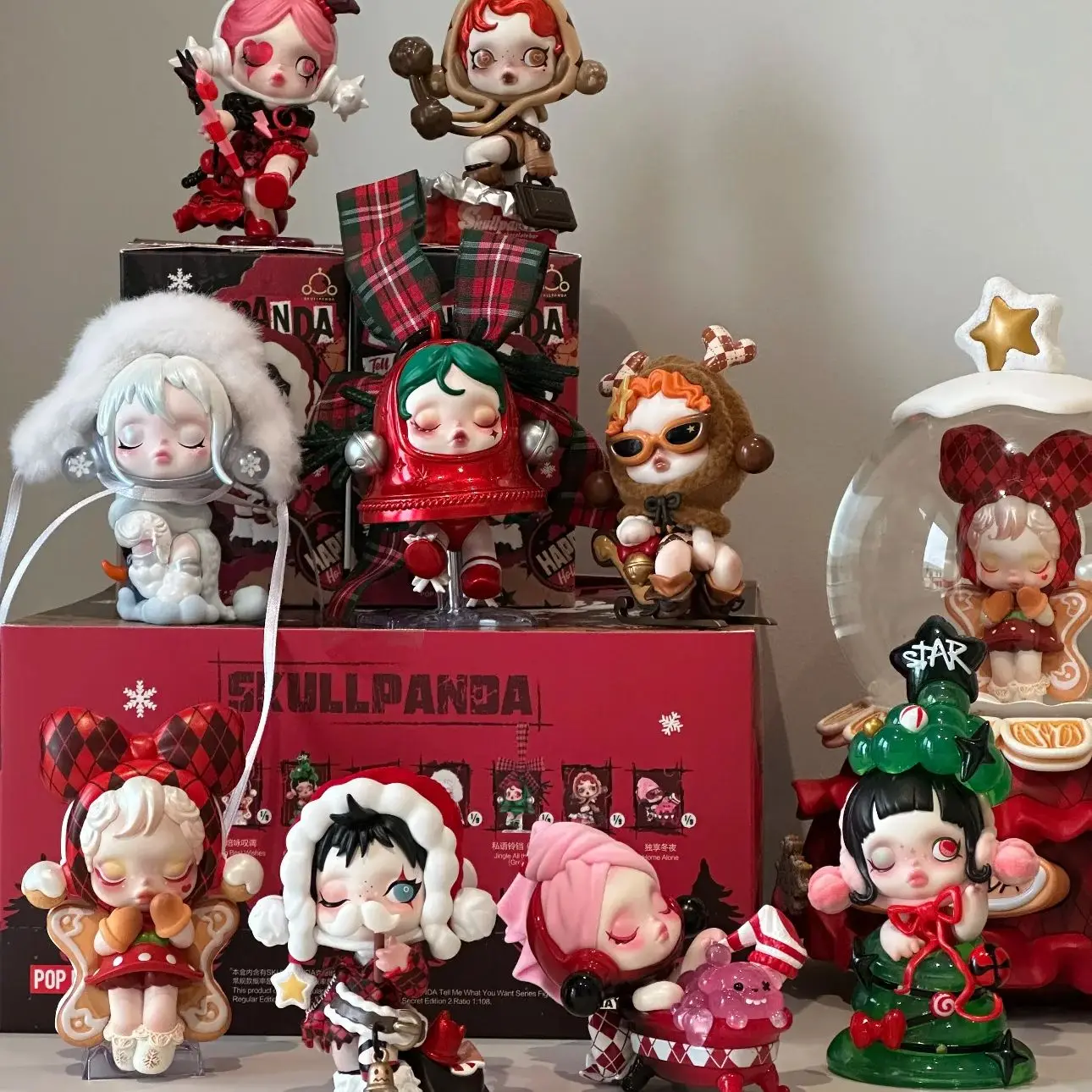 

Skullpanda Tell Me What You Want Series Original Blind Box Mystery Box Guess Bag Toys Doll Cute Anime Figure Desktop Ornament