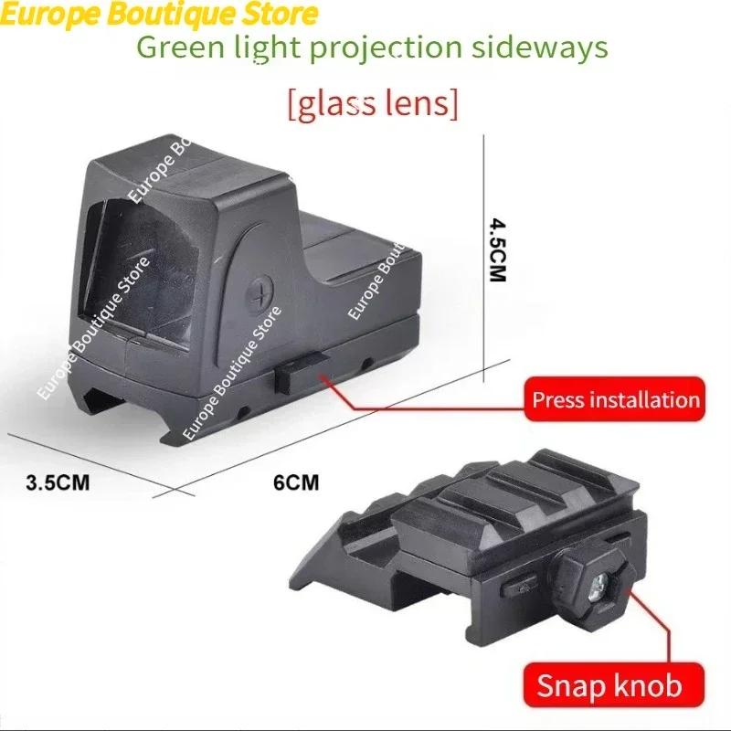 التكتيكية HD البصر نطاق منعكس قابل للتعديل تهدف البصرية Riflescope صالح 20 مللي متر السكك الحديدية الادسنس #1
