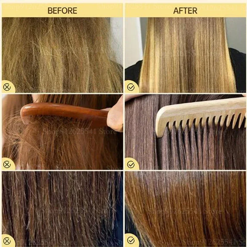 100ml Keratin Hair Straightening Cream Collagen Coating Hair Protein Treatment Straightening Repair Damage Frizzy