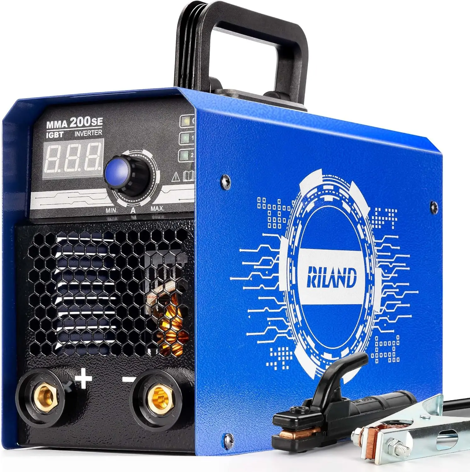 

Цифровой сварочный аппарат с дисплеем, 200А ARC/Lift TIG с синергетическим управлением, инвертор IGBT 110В/220В, портативный сварочный аппарат MMA